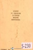 Strippit-Strippit Houdaille Super 30/30, Notching Machine, 150 page, Service Manual 1971-30-30/30-3030-06